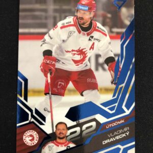 2025/2026 Sportzoo Serie 1 Azure Blue 136 Vladimír Dravecký Paralel