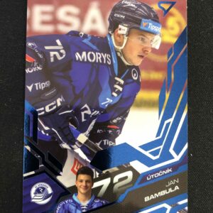 2025/2026 Sportzoo Serie 1 Azure Blue 207 Jan Bambula Paralel