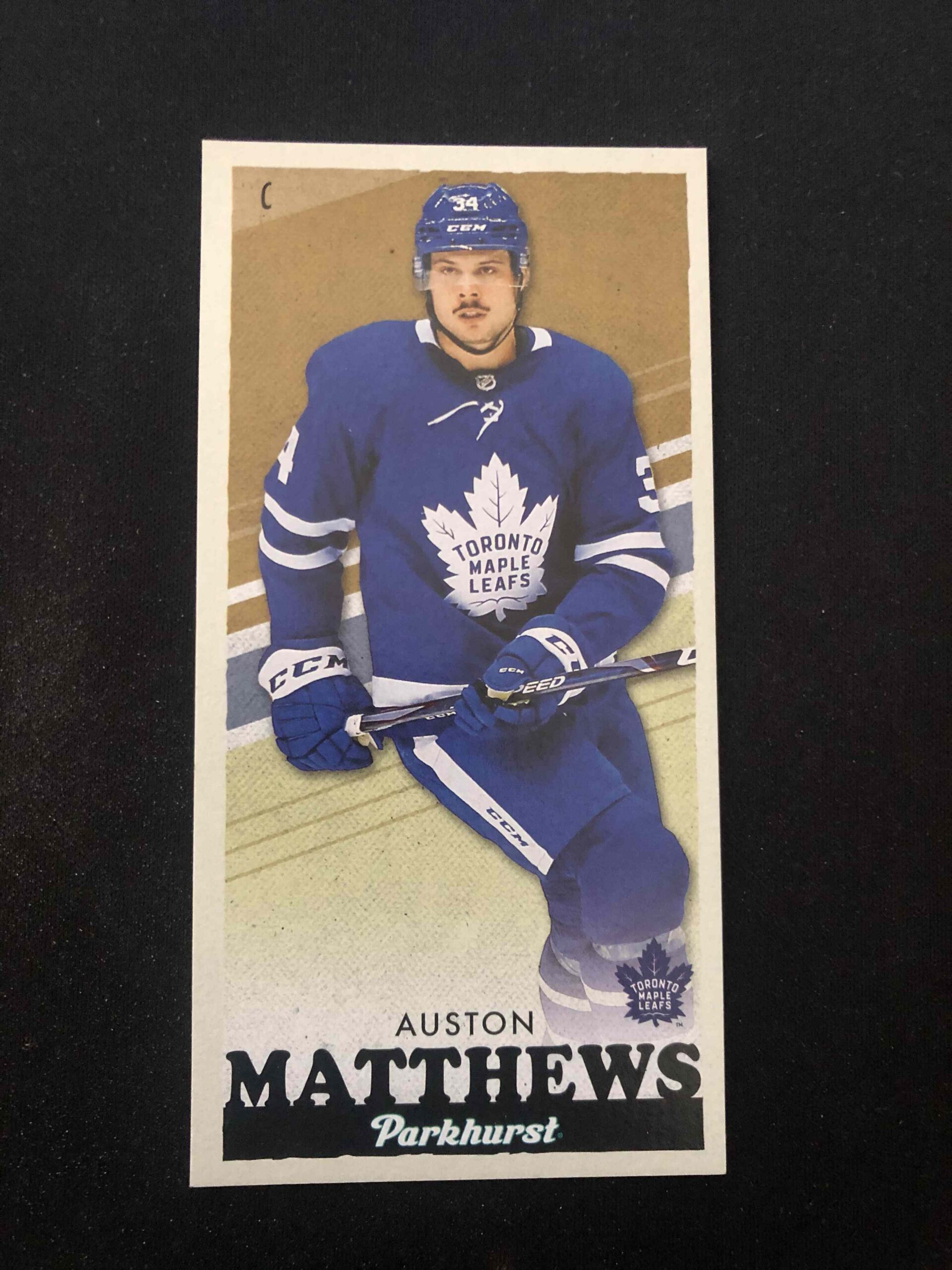 2020/2021 Upper Deck Parkhurst Tallboys TB-56 Auston Matthews Inzert