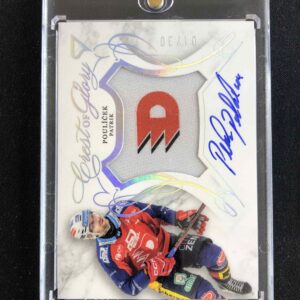 2025/2026 Sportzoo Serie 2 Crest of Glory Silver AUTO CG-PP Patrik Poulíček AUTO 01/30