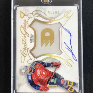 2025/2026 Sportzoo Serie 2 Crest of Glory Gold AUTO CG-RK Robert Kousal AUTO 10/15