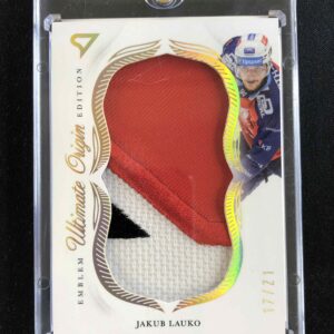 2025/2026 Sportzoo Serie 2 Ultimate Origin Emblem Edition UO-JL Jakub Lauko Patch 07/21