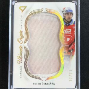 2025/2026 Sportzoo Serie 2 Ultimate Origin Emblem Edition UO-PC Peter Čerešňák Patch 12/21
