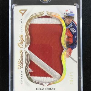 2025/2026 Sportzoo Serie 1 Ultimate Origin Emblem Edition UO-LS Lukáš Sedlák Patch 10/21