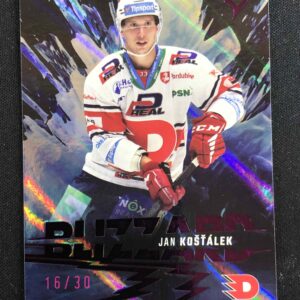 2023/2024 Sportzoo Serie 1 Blizzard Limited BL-09 Jan Košťálek Inzert 16/30