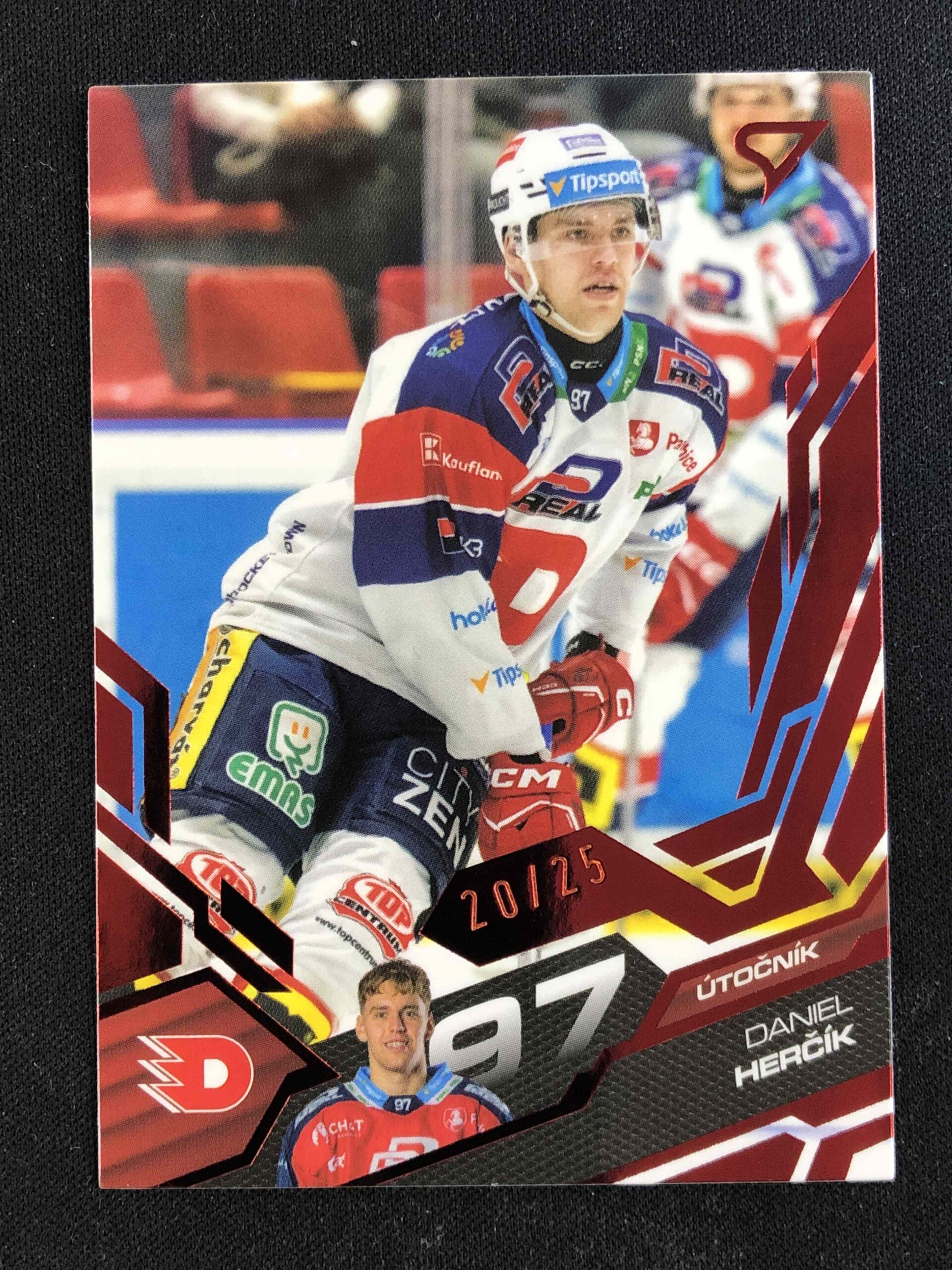 2025/2026 Sportzoo Serie 2 Ruby Red 264 Daniel Herčík Paralel 20/25