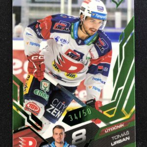 2025/2026 Sportzoo Serie 2 Emerald Green 268 Tomáš Urban Paralel 34/50