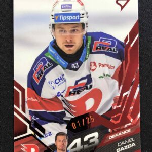 2025/2026 Sportzoo Serie 1 Ruby Red 22 Daniel Gazda Paralel 01/25
