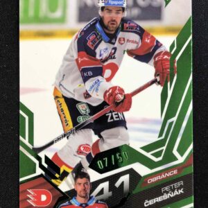 2025/2026 Sportzoo Serie 2 Emerald Green 21 Peter Čerešňák Paralel 07/50