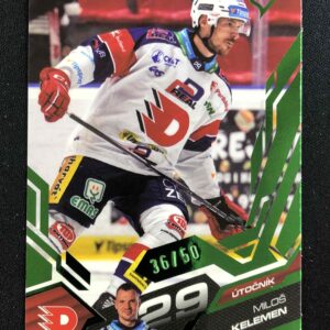 2025/2026 Sportzoo Serie 2 Emerald Green 28 Miloš Kelemen Paralel 36/50