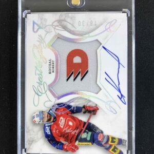 2025/2026 Sportzoo Serie 2 Crest of Glory Silver AUTO CG-RK Robert Kousal AUTO 18/30