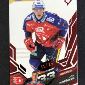 2025/2026 Sportzoo Serie 2 Ruby Red 262 Jan Košťálek Paralel 16/25