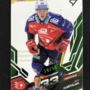 2025/2026 Sportzoo Serie 2 Emerald Green 262 Jan Košťálek Paralel 39/50