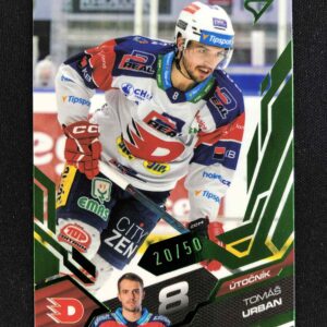 2025/2026 Sportzoo Serie 2 Emerald Green 268 Tomáš Urban Paralel 20/50