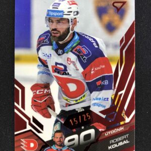 2025/2026 Sportzoo Serie 1 Ruby Red 30 Robert Kousal Paralel 15/25