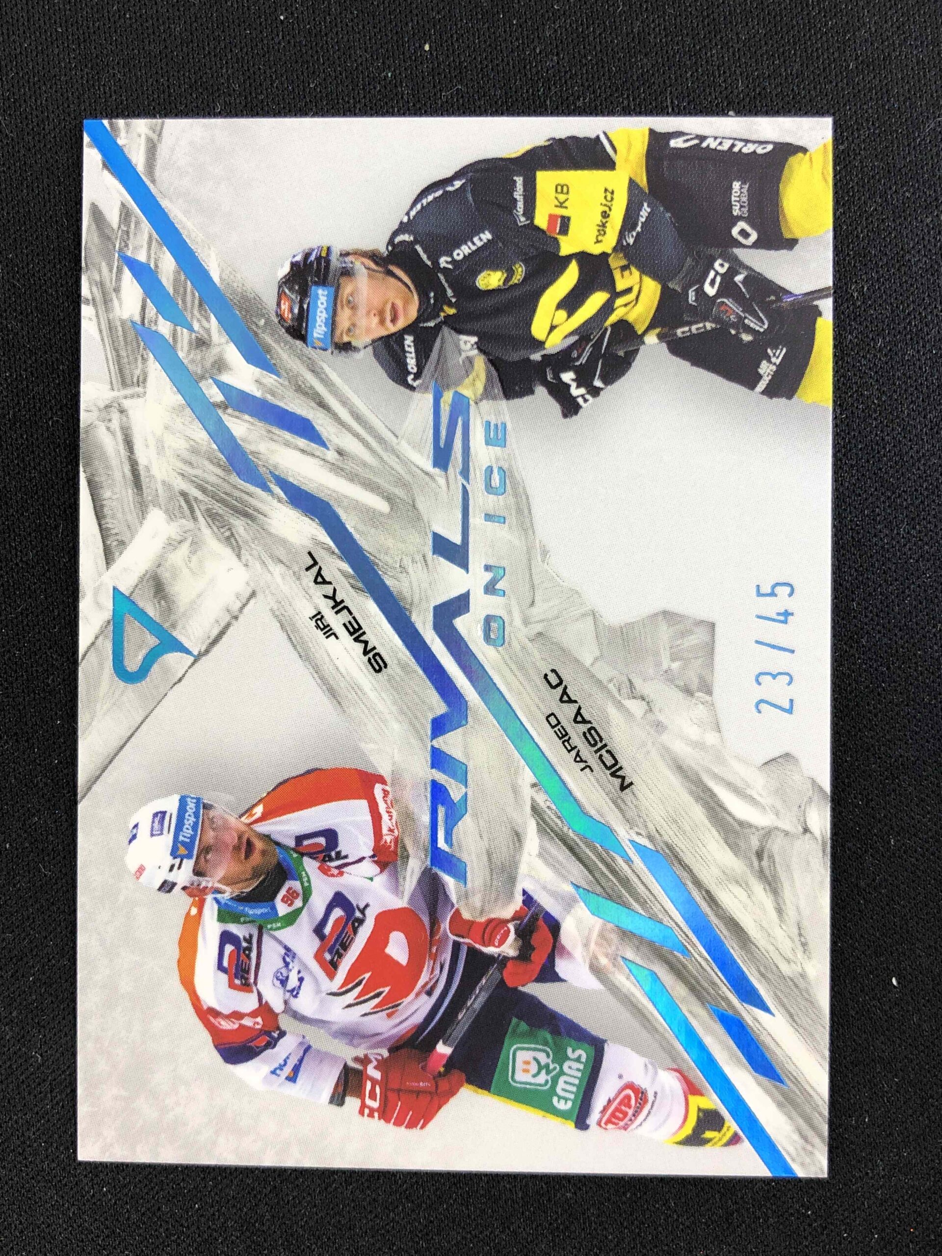 2024/2025 Sportzoo Serie 2 Rivals on Ice Blue Glacier RI-05 Jiří Smejkal, Jared McIsaac Inzert 23/45
