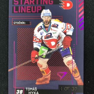 2023/2024 Sportzoo Serie 2 Starting Lineup 3rd Period SL-16 Tomáš Hyka Inzert /30