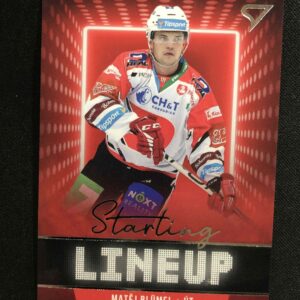 2021/2022 Sportzoo Serie 2 Starting Lineup SLU-34 Matěj Blümel Inzert