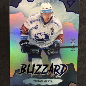 2022/2023 Sportzoo Serie 1 Blizzard Limited BL-26 Tomáš Mertl Inzert 26/60