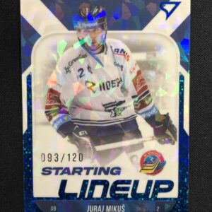 2022/2023 Sportzoo Serie 2 Starting Lineup 1st Period SL-45 Juraj Mikuš Inzert 093/120