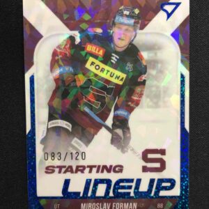 2022/2023 Sportzoo Serie 2 Starting Lineup 1st Period SL-12 Miroslav Forman Inzert 083/120