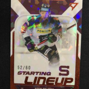 2022/2023 Sportzoo Serie 2 Starting Lineup 2nd Period SL-08 Adam Polášek Inzert 52/60