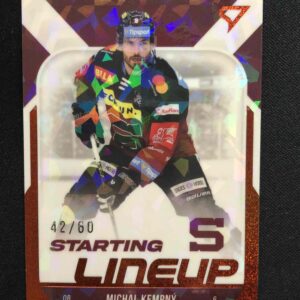 2022/2023 Sportzoo Serie 2 Starting Lineup 2nd Period SL-09 Michal Kempný Inzert 42/60