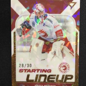 2022/2023 Sportzoo Serie 2 Starting Lineup 3rd Period SL-01 Marek Mazanec Inzert 28/30