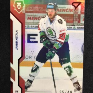 2022/2023 Sportzoo Serie 2 Red 281 Jakub Kotala Paralel 35/49