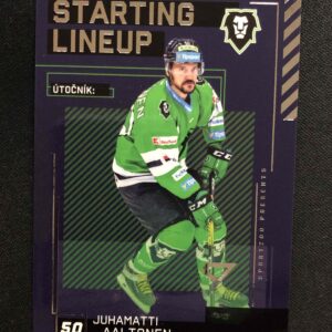 2023/2024 Sportzoo Serie 2 Starting Lineup SL-58 Juhamatti Aaltonen Inzert