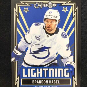 2025/2026 Upper Deck O-Pee-Chee Retro Black Border 419 Brandon Hagel Paralel 032/100