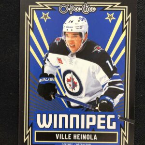 2025/2026 Upper Deck O-Pee-Chee Retro Black Border 301 Ville Heinola Paralel 046/100