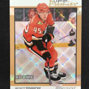 2025/2026 Upper Deck O-Pee-Chee Premier Diamond Rainbow P-91 Beckett Sennecke Inzert 69/75