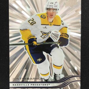 2025/2026 Upper Deck Series 2 Outburst 349 Justin Barron Paralel