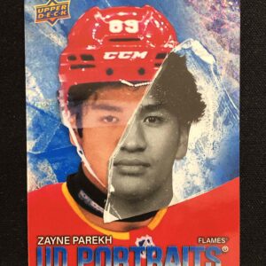 2025/2026 Upper Deck Series 2 Portraits P-54 Zayne Parekh Inzert
