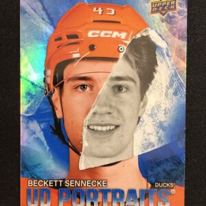 2025/2026 Upper Deck Series 2 Portraits P-37 Beckett Sennecke Inzert