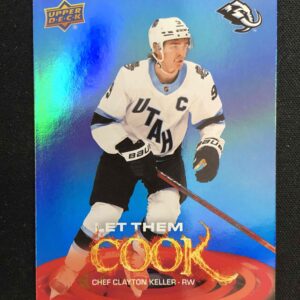 2025/2026 Upper Deck Series 2 Let Them Cook LTC-9 Clayton Keller Inzert