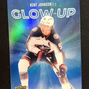 2025/2026 Upper Deck Series 2 Glow Up GU-4 Kent Johnson Inzert