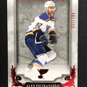 2018/2019 Upper Deck Artifacts Ruby 85 Alex Pietrangelo Paralel 147/299