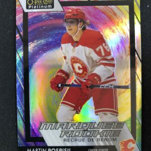 2023/2024 Upper Deck OPC Platinum Rainbow Color Wheel Marquee Rookie 271 Martin Pospisil Paralel