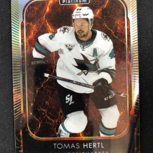2021/2022 Upper Deck OPC Platinum Hot Magma 26 Tomas Hertl Paralel 352/499