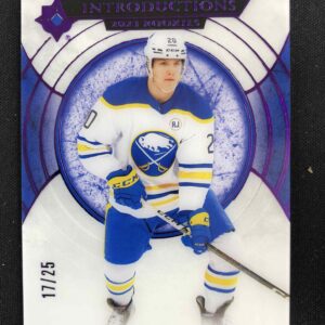 2023/2024 Upper Deck Ultimate Collection Ultimate Introductions UI-76 Jiří Kulich Inzert 17/25