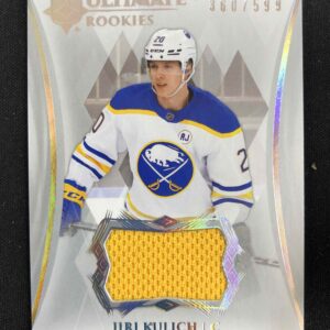 2023/2024 Upper Deck Ultimate Collection Ultimate Rookies 107 Jiří Kulich Jersey 360/599