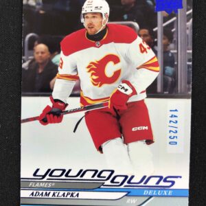 2024/2025 Upper Deck Series 2 Young Guns Deluxe 460 Adam Klapka Paralel 142/250