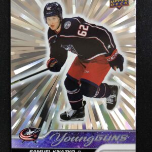 2023/2024 Upper Deck Series 2 Young Guns Outburst 483 Samuel Knazko Paralel