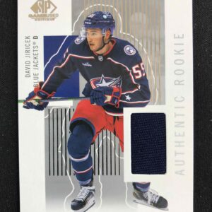 2022/2023 Upper Deck SPGU Retro Renovations RR-DJ David Jiricek Jersey