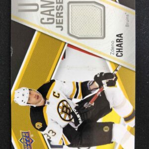 2011/2012 Upper Deck Series 1 Game Jersey GJ-ZC Zdeno Chara Jersey
