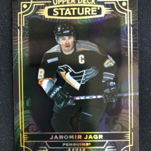 2022/2023 Upper Deck Stature Black 13 Jaromir Jagr Paralel 11/15
