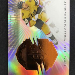 2024/2025 Upper Deck SPx Finite Bronze F-8 Tomas Hertl Inzert 004/599