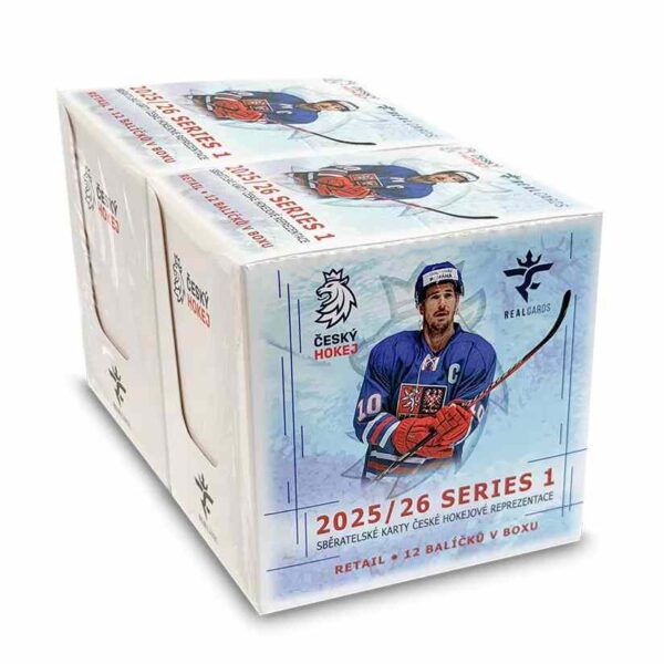 2025/26 Real Cards Český Hokej Series 1 Retail box DuoPack